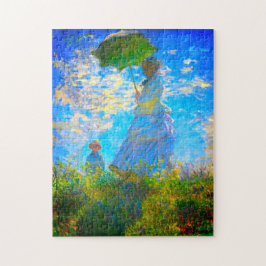 Monet Woman mit Parasol Puzzle