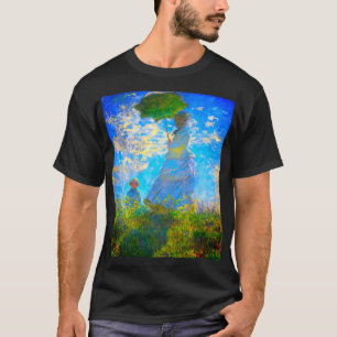 Monet Woman mit Parasol T-Shirt