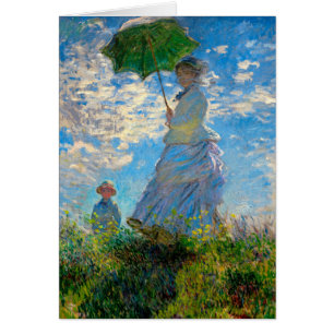 Monet Woman Parasol Impressionismus