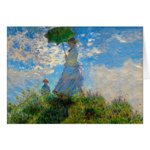 Monet Woman Parasol Impressionismus