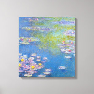 Monet Yellow Water Lilies Leinwanddruck