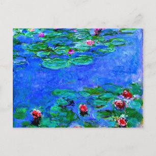 Monetmalerei: Water Lilies Postkarte
