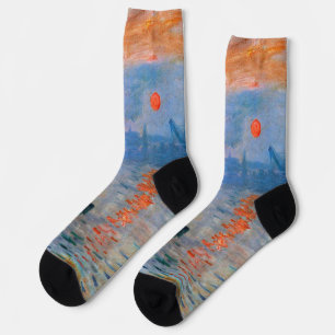 Monets Eindruck, Sonnenaufgang auf Socken