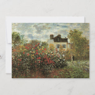 Monet's Garden in Argenteuil von Claude Monet