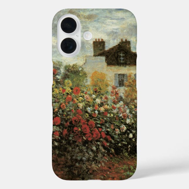 Monet's Garden in Argenteuil von Claude Monet Case-Mate iPhone Hülle (Rückseite)