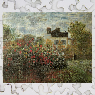 Monet's Garden in Argenteuil von Claude Monet Puzzle