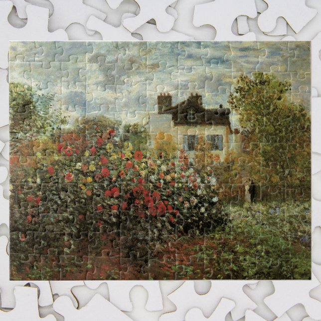 Monet's Garden in Argenteuil von Claude Monet Puzzle (Von Creator hochgeladen)