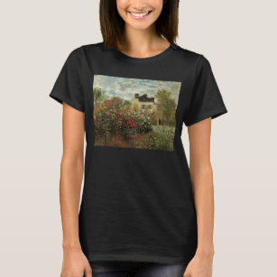 Monet's Garden in Argenteuil von Claude Monet T-Shirt