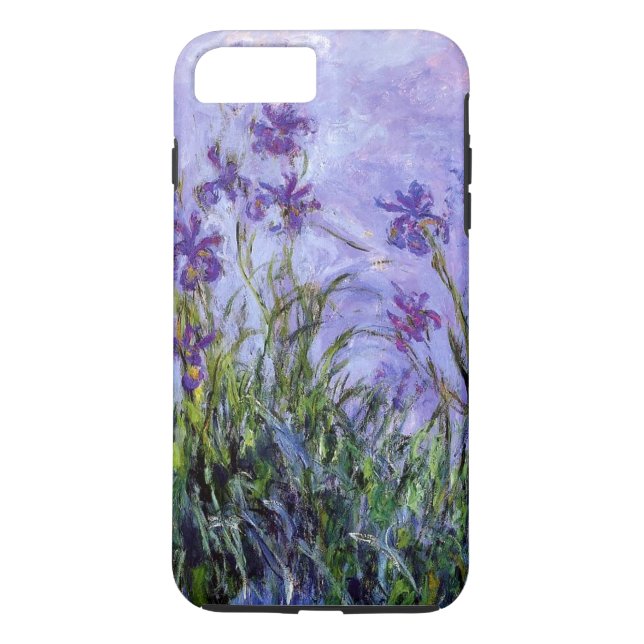 Monets lila Iris Case-Mate iPhone Hülle (Rückseite)