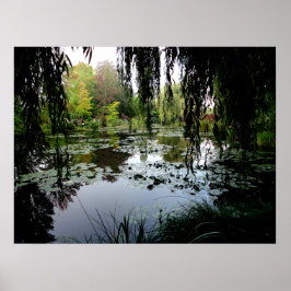 Monets Lily Pond, Giverny, Frankreich Poster
