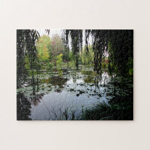 Monets Lily Pond, Giverny, Frankreich Puzzle