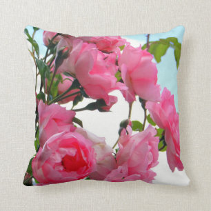 "Monets Rosen-Garten-" Kissen
