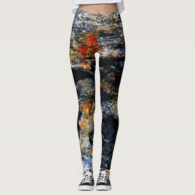 Monets Sonnenuntergang Legging Leggings (Vorderseite)