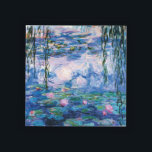 Monets Wasser-Lilien Acryl Tablett<br><div class="desc">Monets Wasser-Lilien.  
Besichtigen Sie bitte meinen Speicher für interessanteren Entwurf und mehr Farbeauserlesenes => zazzle.com/iwheels*</div>