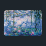 Monets Wasser-Lilien Badematte<br><div class="desc">Monets Wasser-Lilien.
Besichtigen Sie bitte meinen Speicher für interessanteren Entwurf und mehr Farbeauserlesenes => zazzle.com/iwheels*</div>