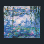 Monets Wasser-Lilien Fleecedecke<br><div class="desc">Monets Wasser-Lilien. 
Besichtigen Sie bitte meinen Speicher für interessanteren Entwurf und mehr Farbeauserlesenes => zazzle.com/iwheels*</div>