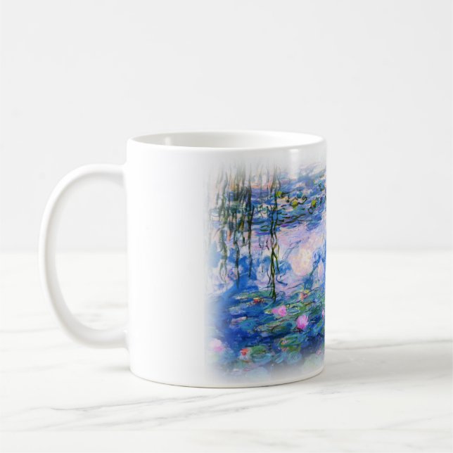 Monets Wasser-Lilien Kaffeetasse (Links)