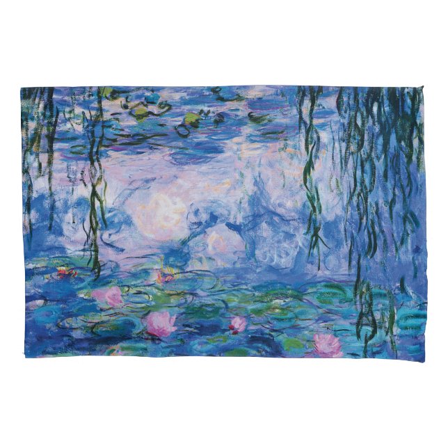 Monets Wasser-Lilien Kissenbezug (Vorderseite)