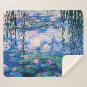 Monets Wasser-Lilien Sherpadecke