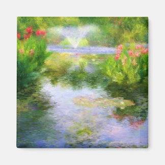 Monet's Water Garden Magnet