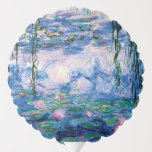 Monets Water Lilies Ballon<br><div class="desc">Bitte besuchen Sie mein Geschäft für mehr interessantes Design und mehr Farbwahl. => zazzle.com/iwheels*</div>