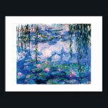 Monets Water Lilies Poster<br><div class="desc">Monets Wasserlilien. Besuchen Sie bitte meinen Laden für interessanteres Design und mehr Farbwahl => zazzle.com/iwheels*</div>