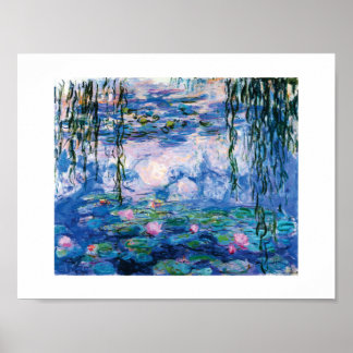 Monets Water Lilies Poster