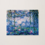 Monets Water Lilies Puzzle<br><div class="desc">Bitte besuchen Sie mein Geschäft für mehr interessantes Design und mehr Farbwahl. => zazzle.com/iwheels*</div>