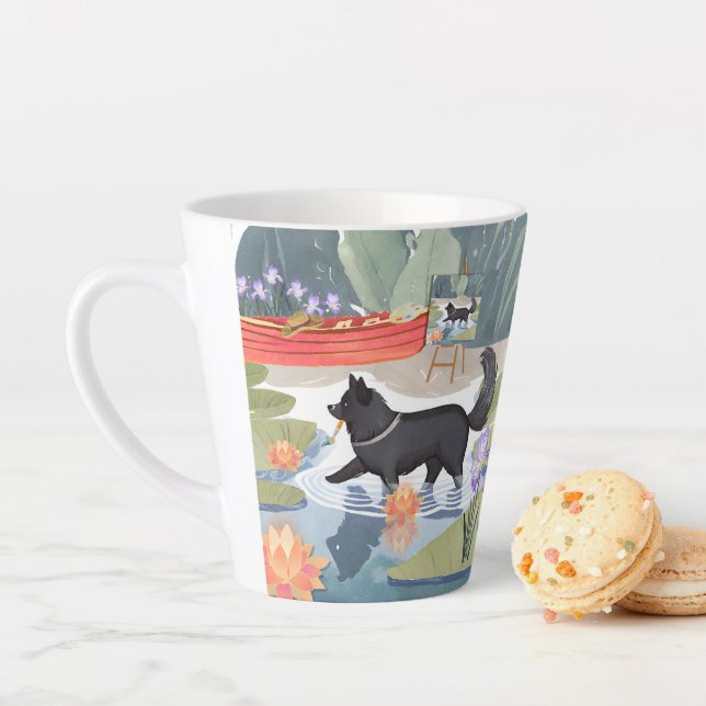 MONETZ LITTLE HELPER Schwarzer Hund Milchtasse (Beispiel)
