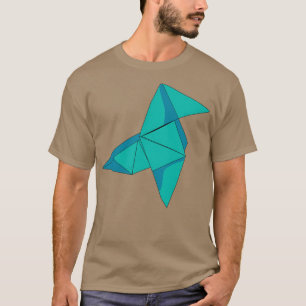 Money heist Blue Origami T-Shirt