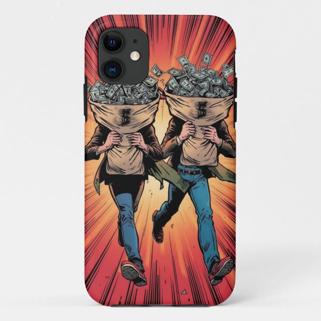 Money Heist Comic Art Mobile Fall Case-Mate iPhone Hülle (Rückseite)