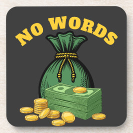 money heist - money icon- no words getränkeuntersetzer