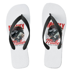 Money Maker Gorilla Flip Flops - Kühner Sommerstra