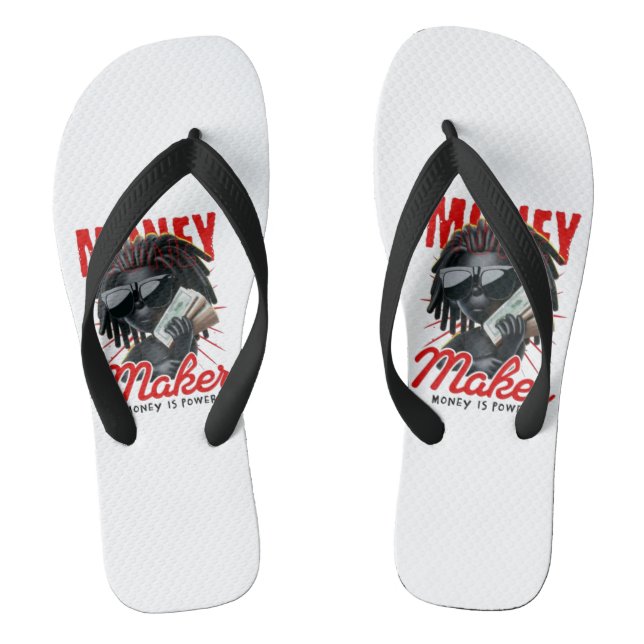 Money Maker Gorilla Flip Flops - Kühner Sommerstra (Fußbett)