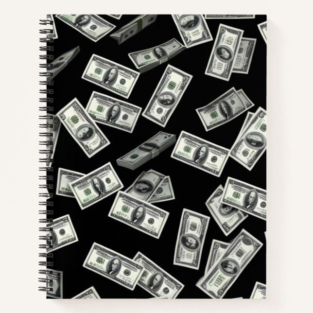Money Maker Notizbuch (Vorderseite)