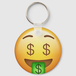 Money Mouth Unglaublich witzig Emoji Schlüsselanhänger