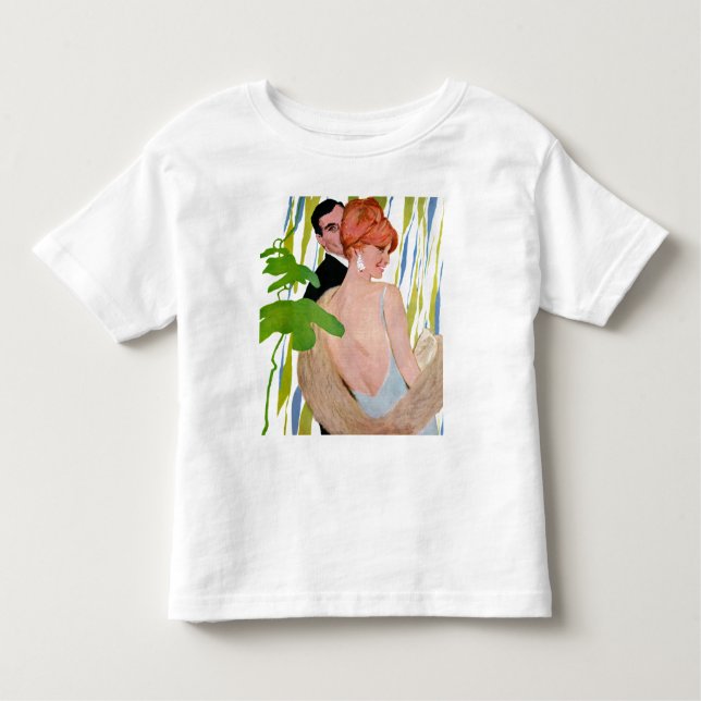 Money On Her Mind Kleinkind T-shirt (Vorderseite)