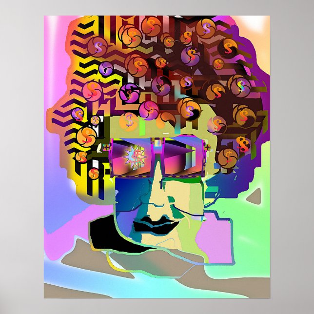 Money On Her Mind Poster (Vorne)