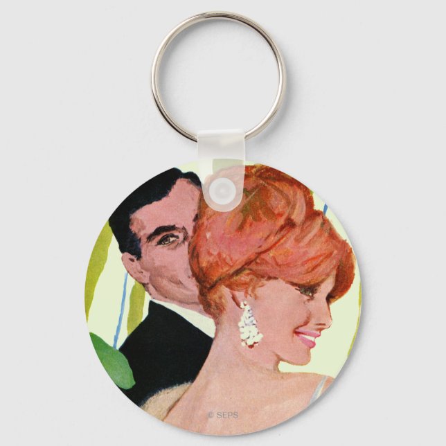 Money On Her Mind Schlüsselanhänger (Vorderseite)