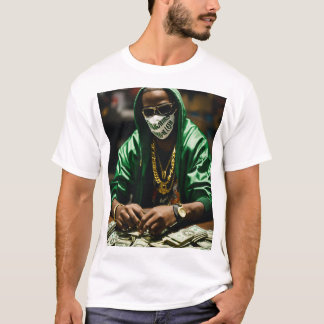 Money Talks Graphic Hoodie" T-Shirt