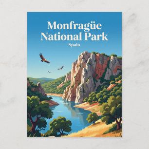 Monfragüe Nationalpark Spanien Postkarte