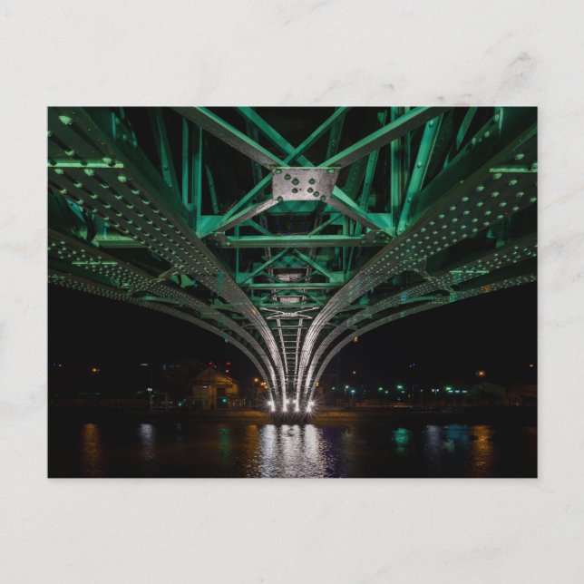 Mong Bridge, Ho Chi Minh City, Vietnam Postkarte (Vorderseite)