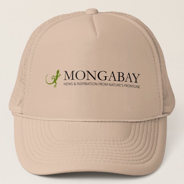 Mongabay Logo-Hut Truckerkappe (Vorderseite)
