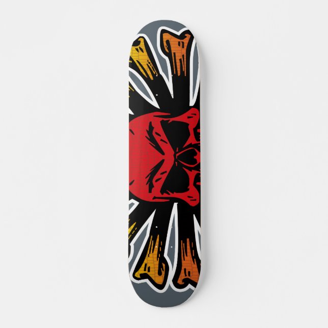 Mongo Style Skateboarddesign Skateboard (Vorne)