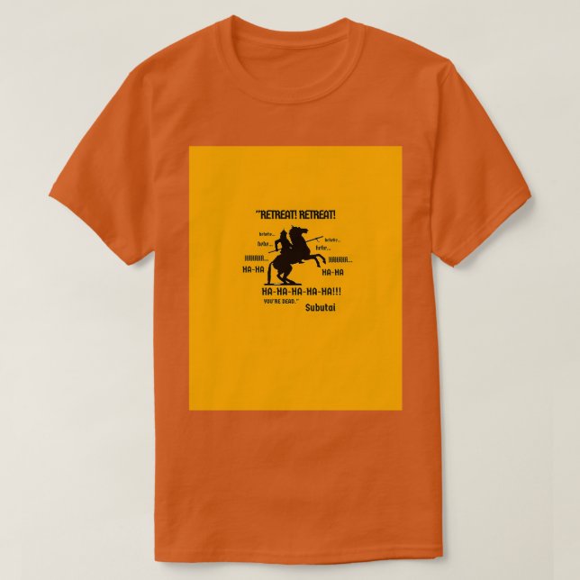 Mongol Empire Subutai Graphic 1 T-Shirt (Design vorne)