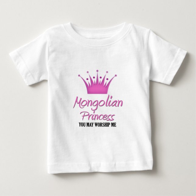 Mongolei Baby T-shirt (Vorderseite)