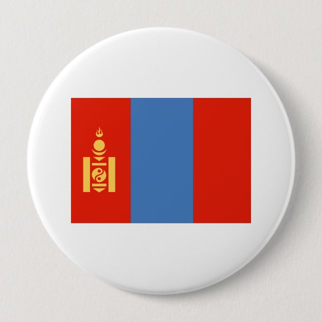 Mongolei Button (Vorderseite)