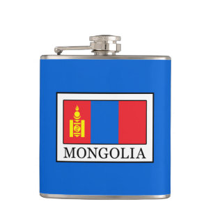 Mongolei Flachmann