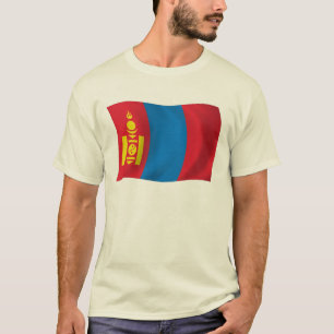 Mongolei Flag Shirt