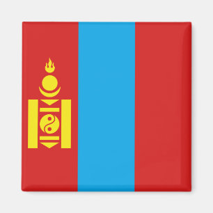 Mongolei-Flaggen-Magnet Magnet